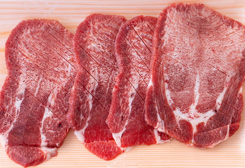 国産牛の牛タン