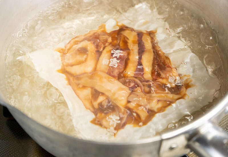 ヤリイカ煮つけ