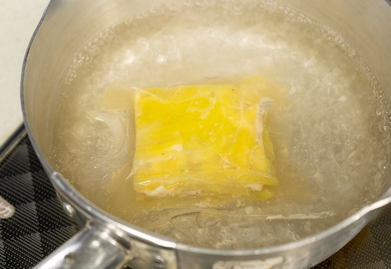 キャベツと豚肉のミルフィーユ蒸し