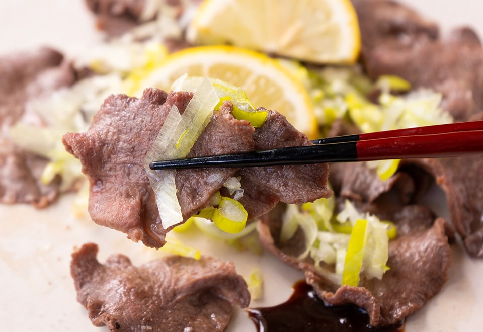 国産牛の牛タン