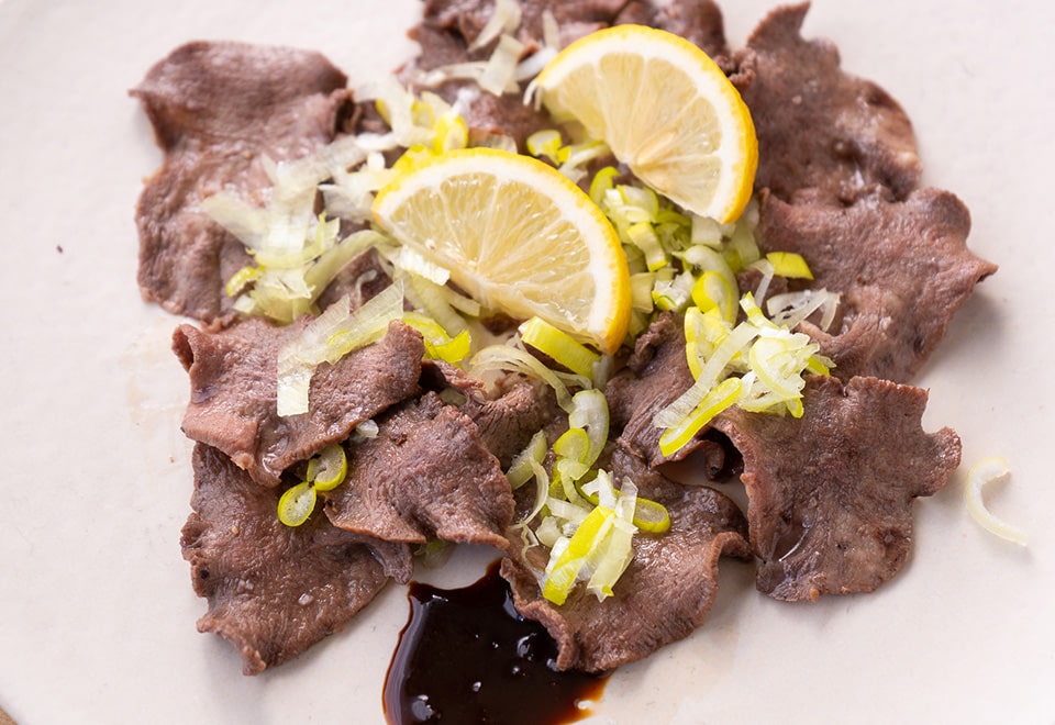 国産牛の牛タン