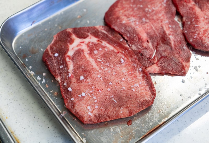 国産牛の牛タン