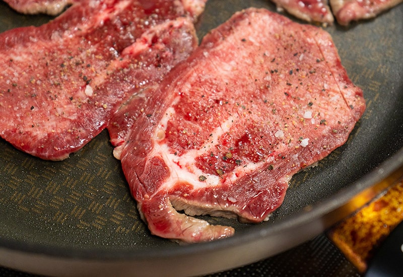 国産牛の牛タン
