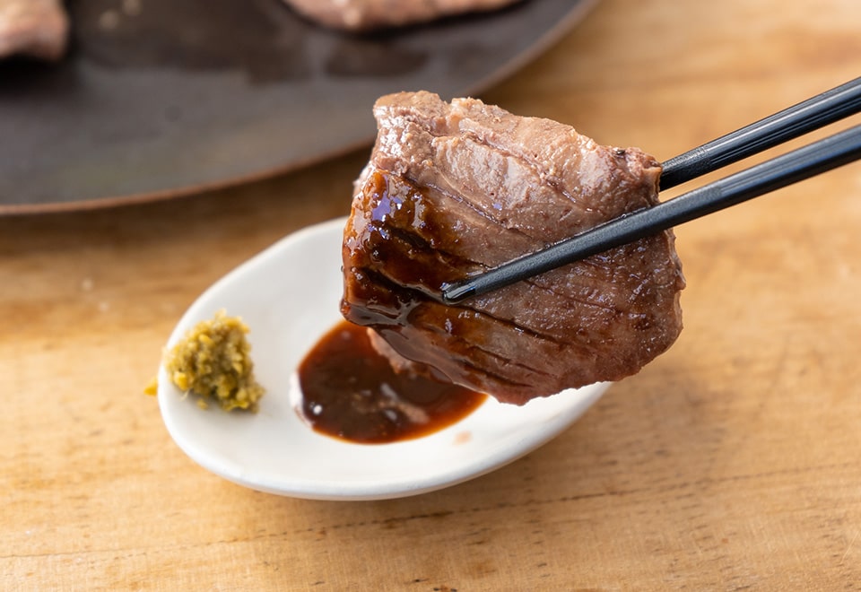 国産牛の牛タン