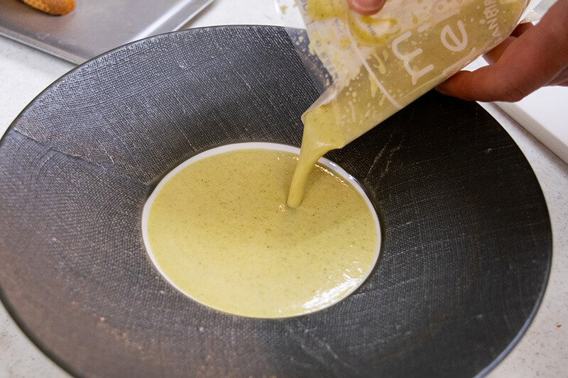 ブロッコリーのポタージュスープ