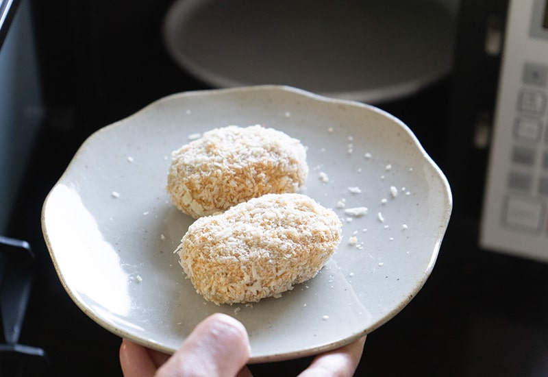 桜海老とアンチョビのじゃがいもコロッケ