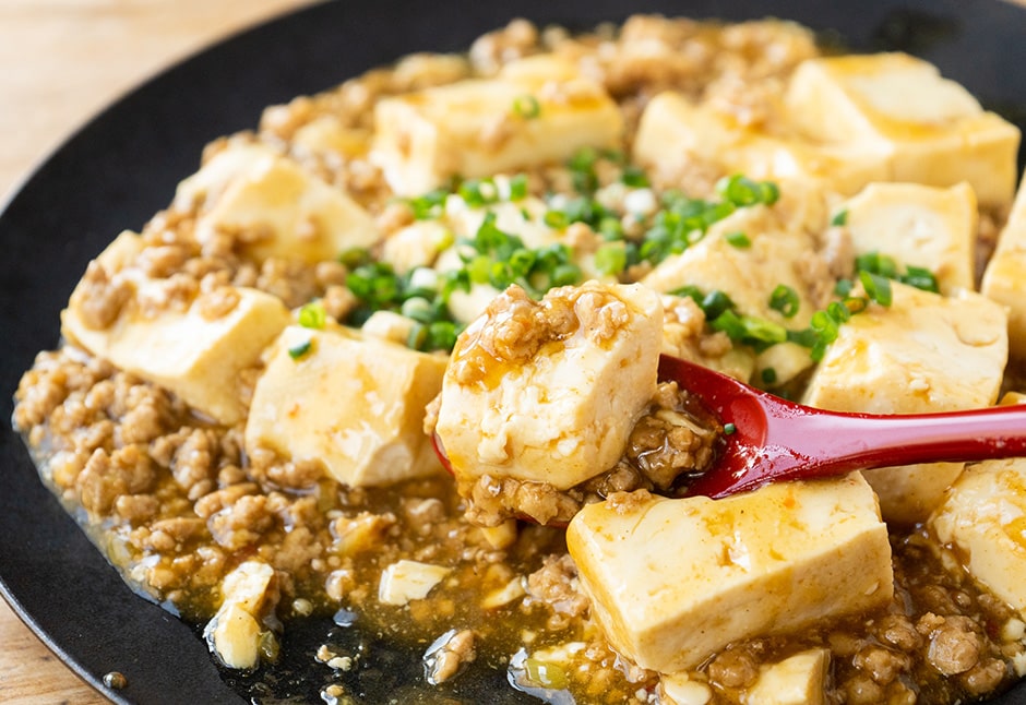 あっさり和だしカレー麻婆ソース