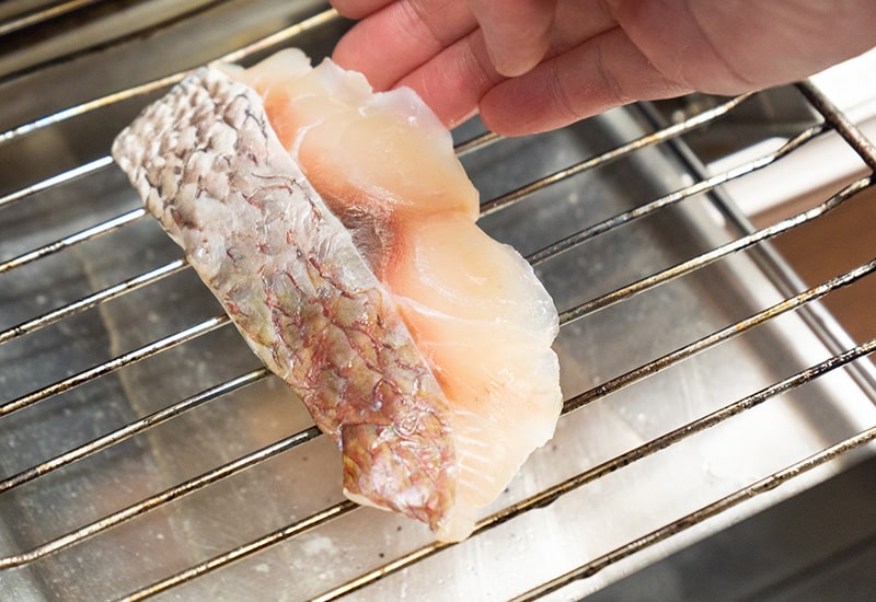 天然真鯛　一塩干し