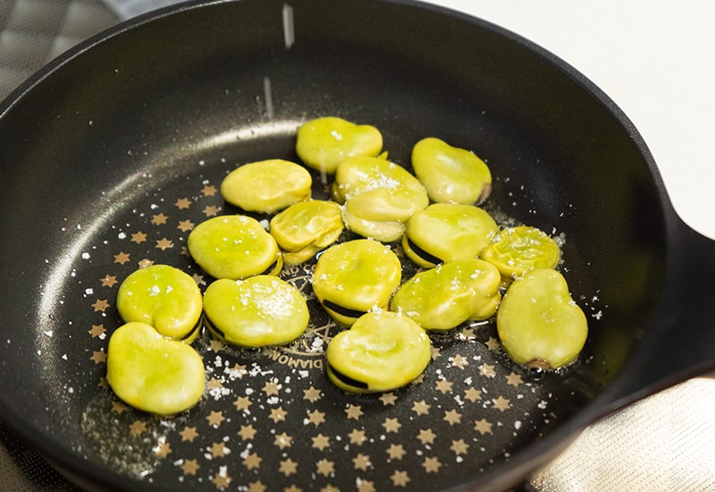 宮城県村田町のそら豆