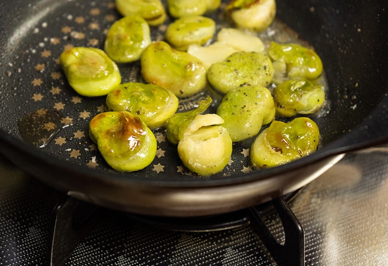 宮城県村田町のそら豆