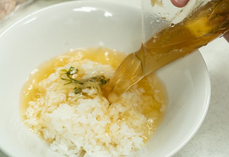 焼き塩麹かつおの冷や汁