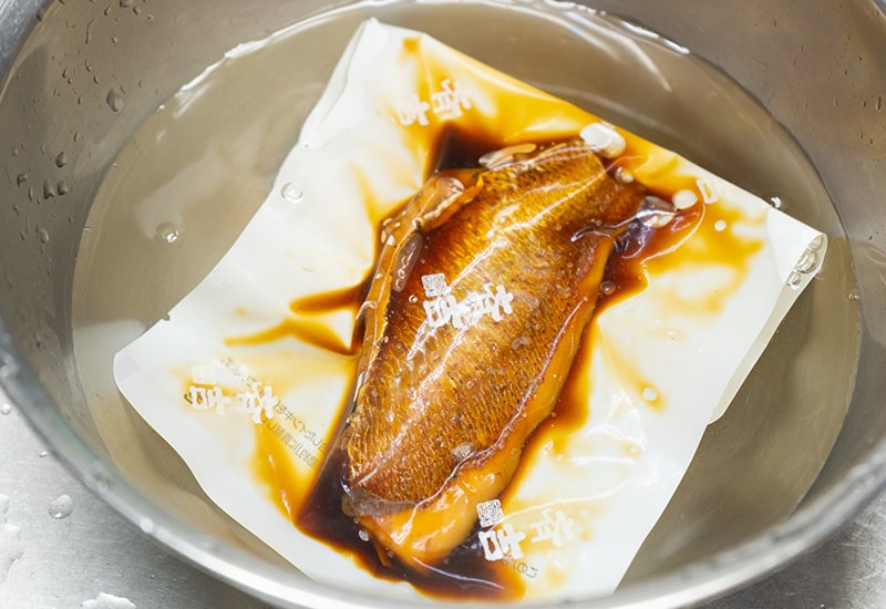 天然真鯛の煮つけ