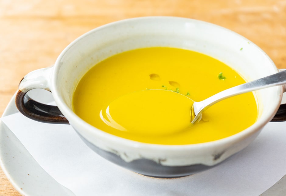 かぼちゃと玉ねぎのポタージュスープ