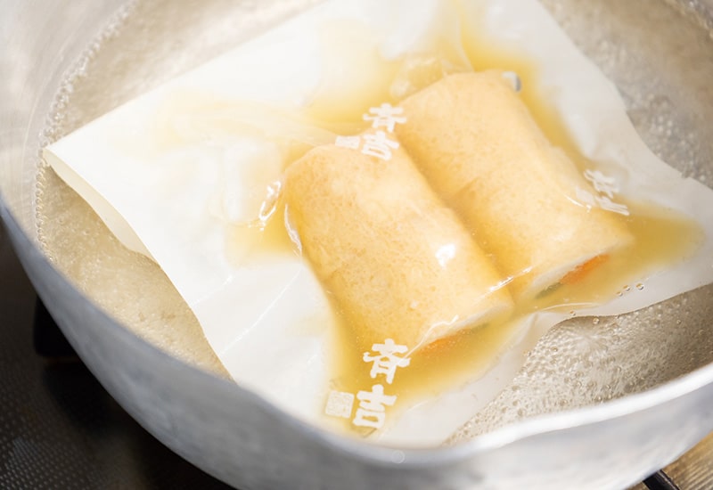 けんちん信田巻き だし煮