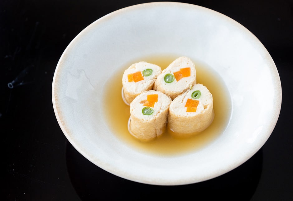 けんちん信田巻き だし煮