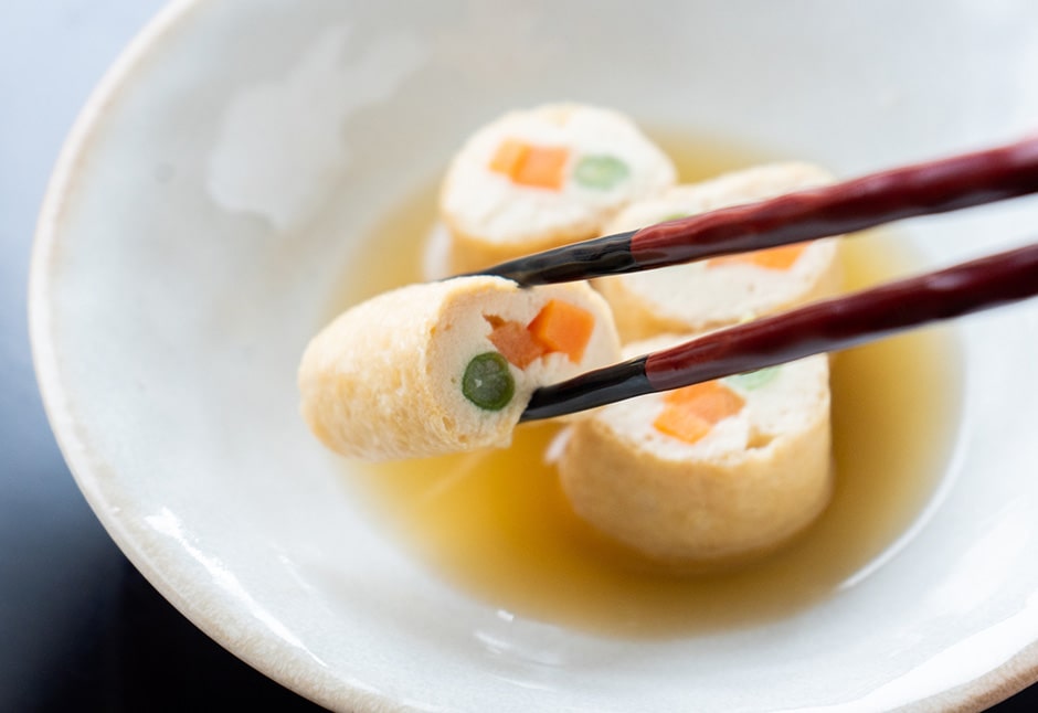 けんちん信田巻き だし煮