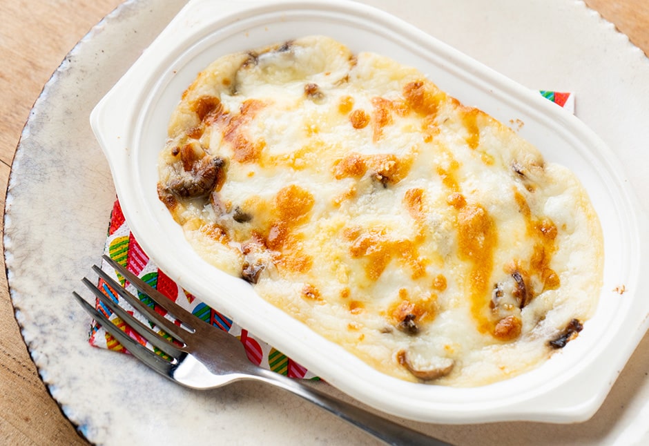 きのこいろいろグラタン