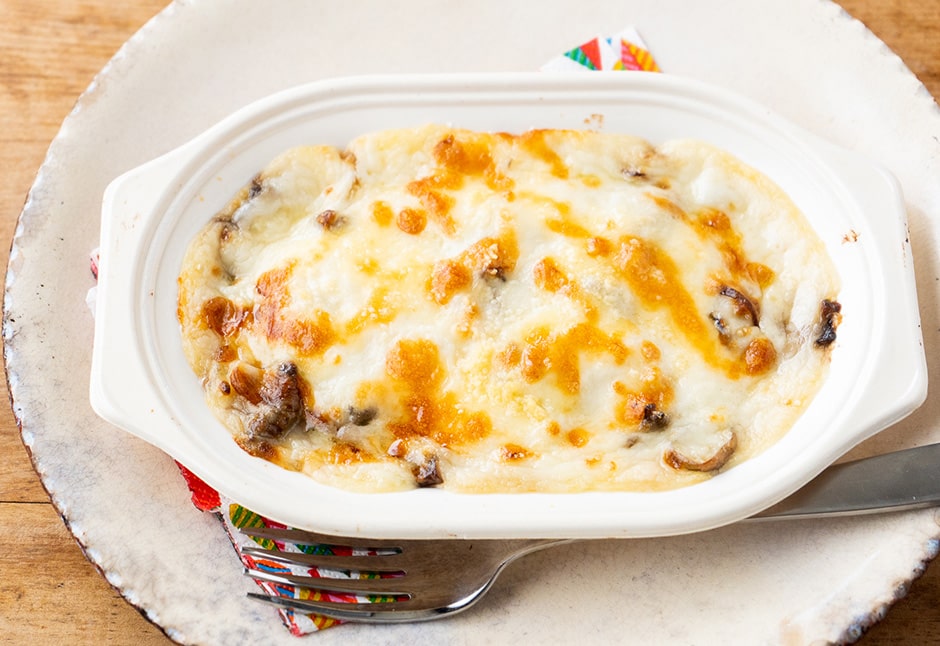 きのこいろいろグラタン