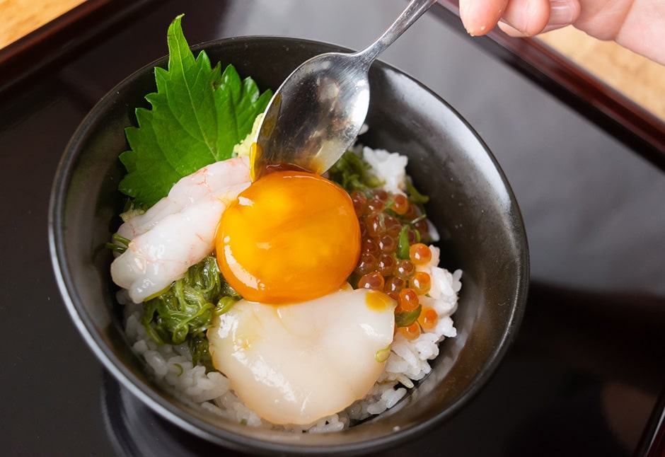 海鮮丼（甘海老）