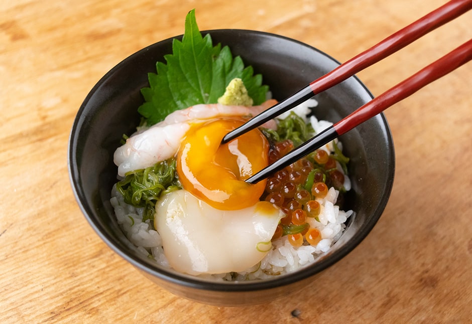 海鮮丼（甘海老）