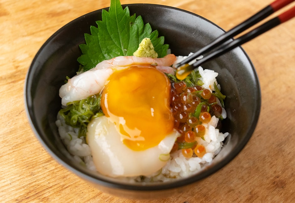 海鮮丼（甘海老）