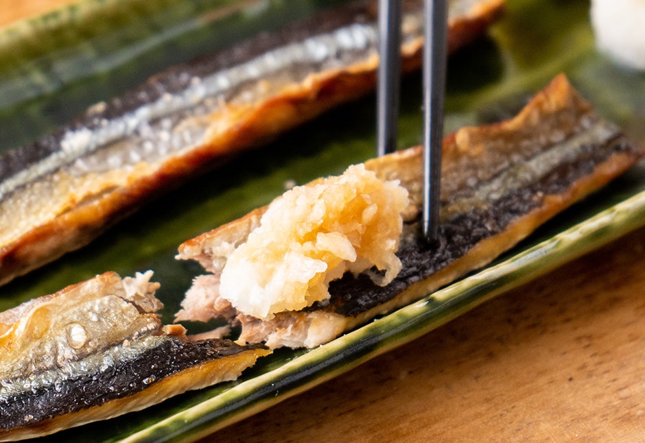 さんま一塩干し焼き