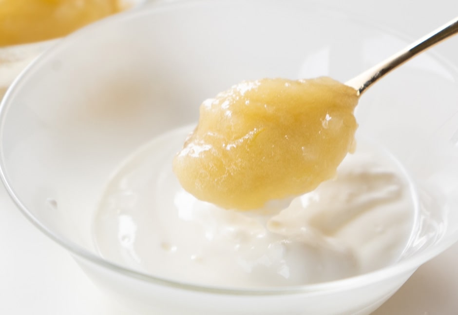 青りんご（ブラムリー）のジャム