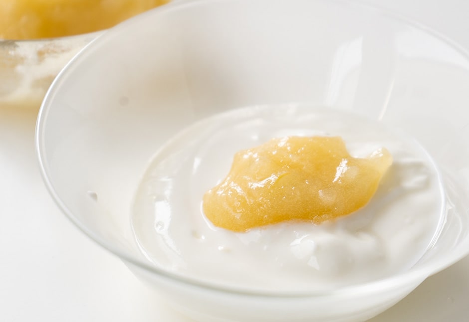 青りんご（ブラムリー）のジャム