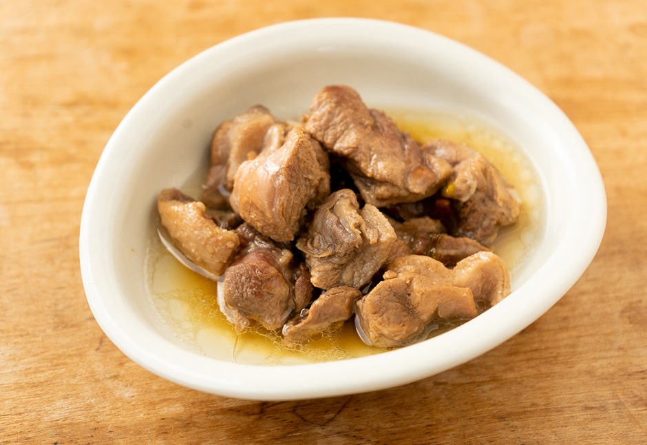 合鴨すじ煮込み