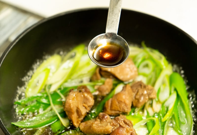 合鴨すじ煮込み