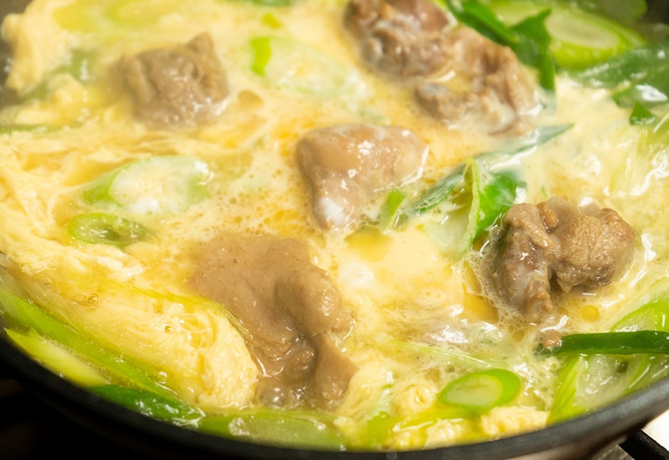 合鴨すじ煮込み