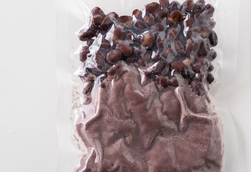 小豆ぜんざいセット