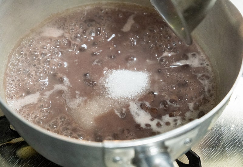 小豆ぜんざいセット