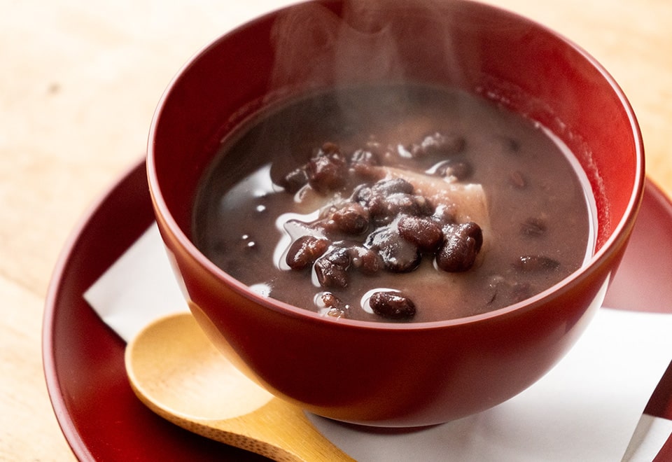 小豆ぜんざいセット