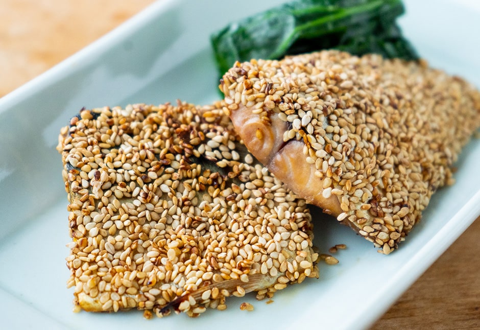 気仙沼産さば利休焼き