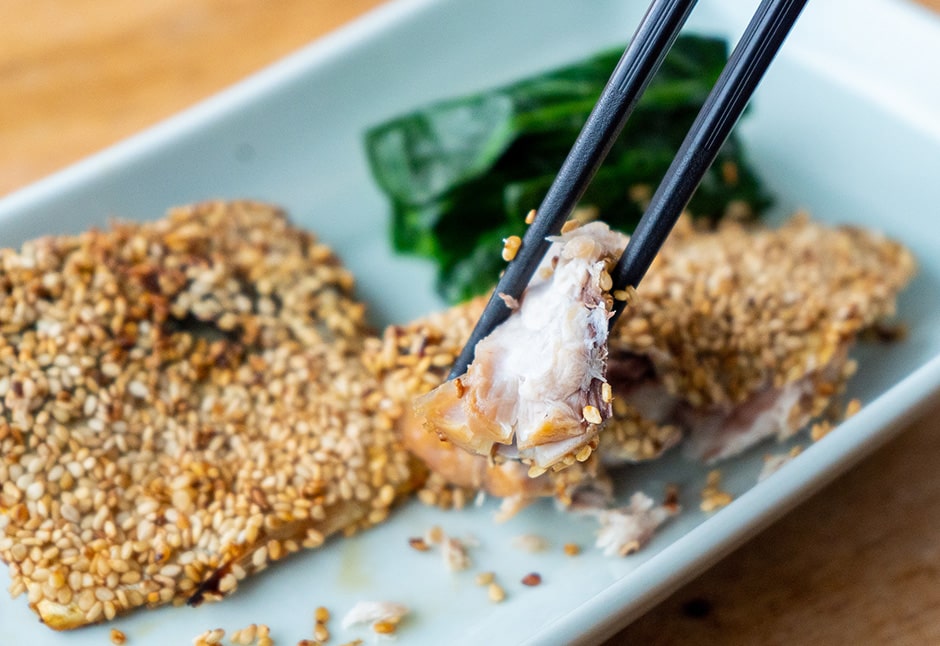 気仙沼産さば利休焼き