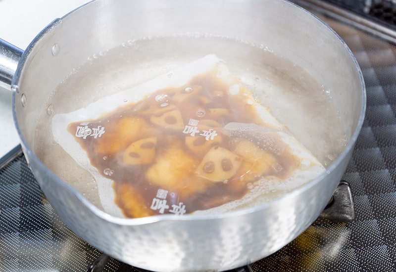 真鱈とれんこんの黒酢あん