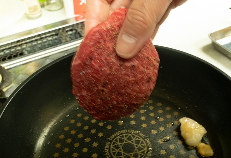 岩手・門崎丑（かんざきうし）ステーキ用