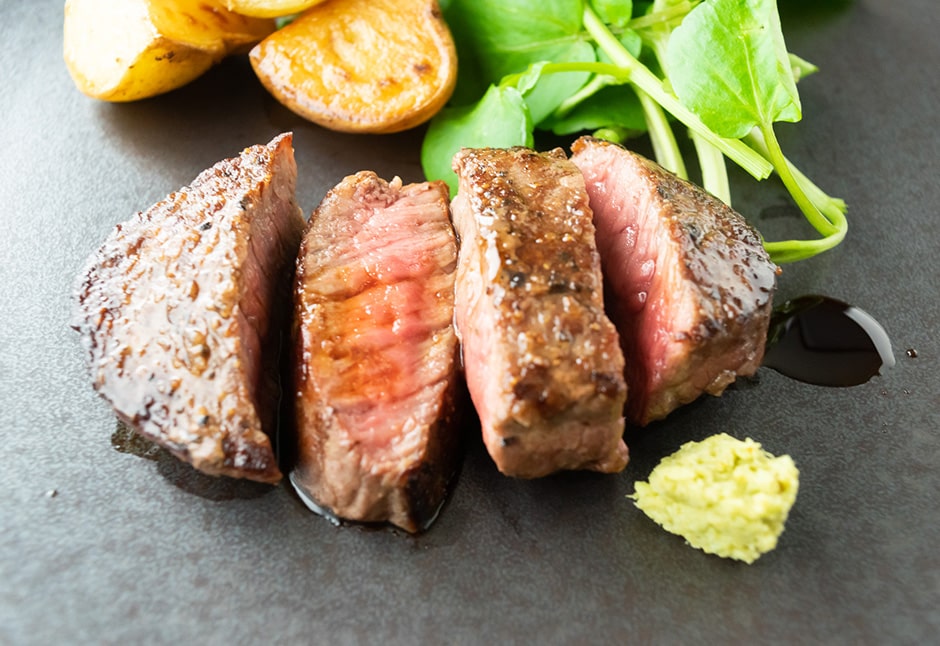 岩手・門崎丑（かんざきうし）ステーキ用