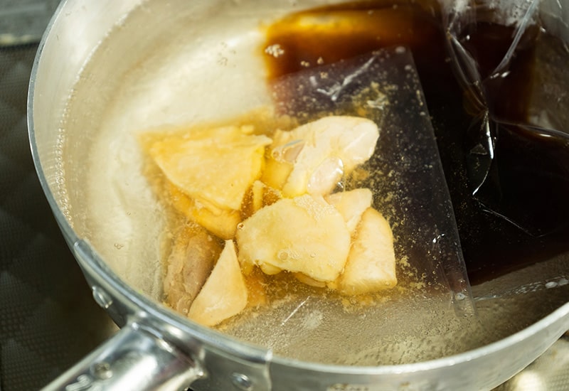 比内地鶏かしわうどん