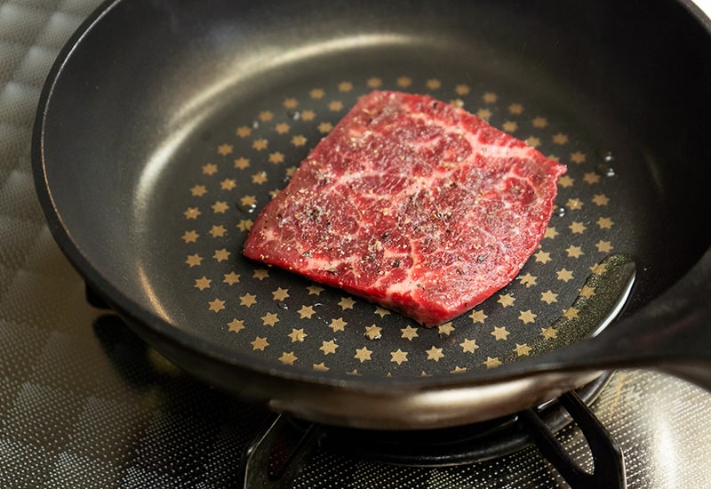 岩手・門崎丑　芯玉（もも肉）ステーキ用