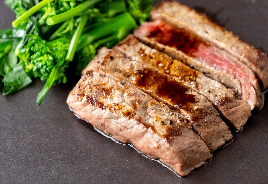岩手・門崎丑　芯玉（もも肉）ステーキ用