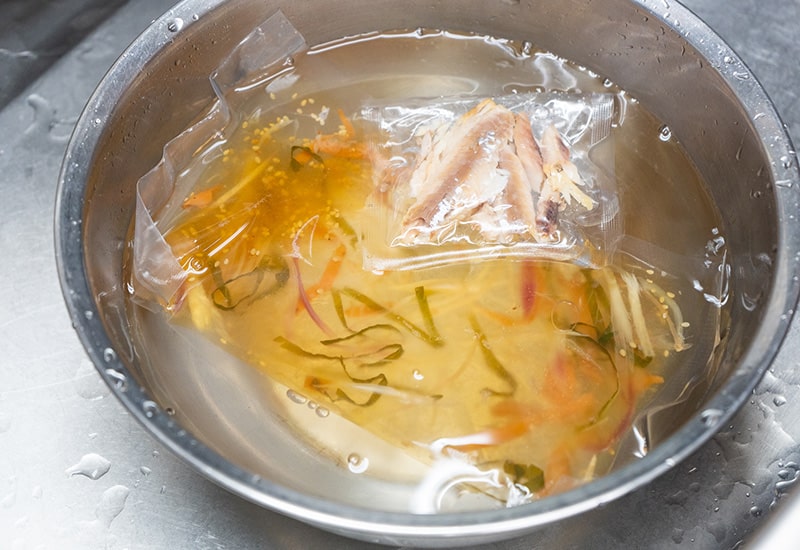 焼きアジの冷や汁