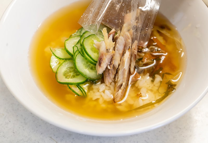 焼きアジの冷や汁