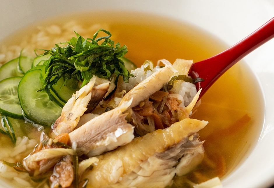 焼きアジの冷や汁