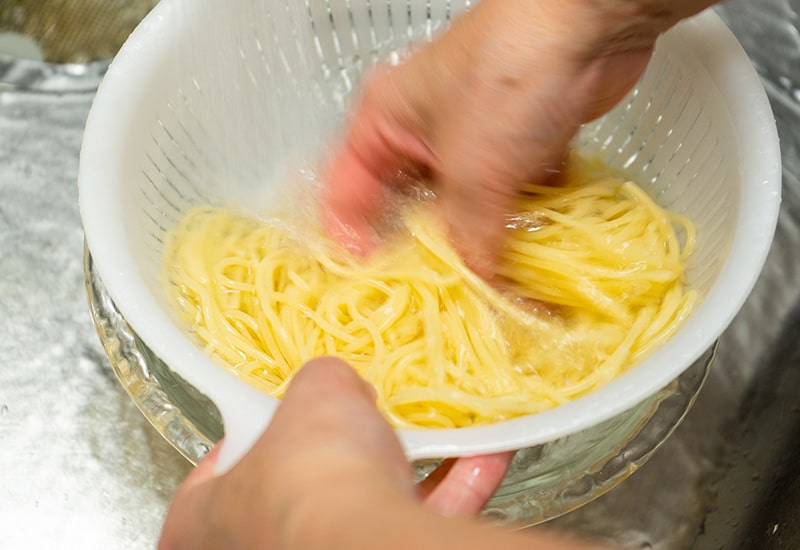 海老としらすの冷たいパスタソース