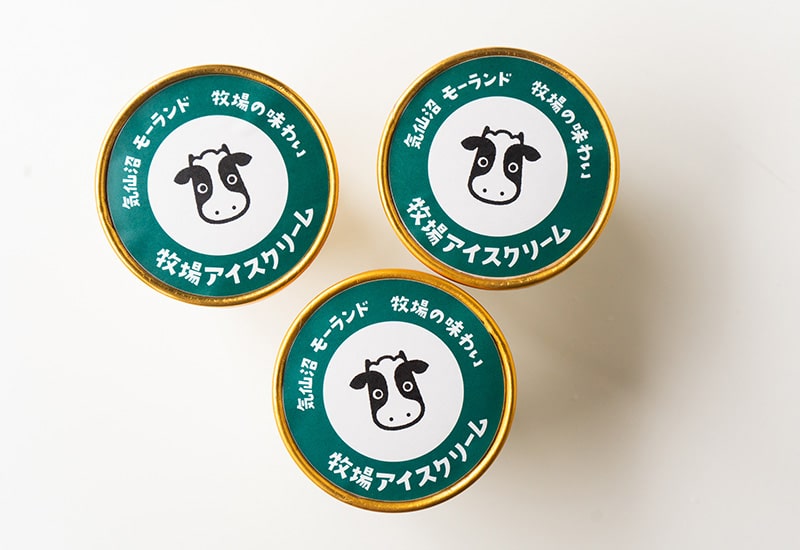 気仙沼モーランド　牧場アイスクリーム