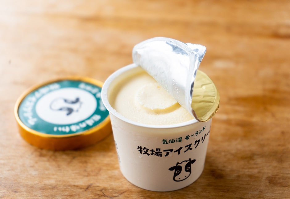 気仙沼モーランド　牧場アイスクリーム
