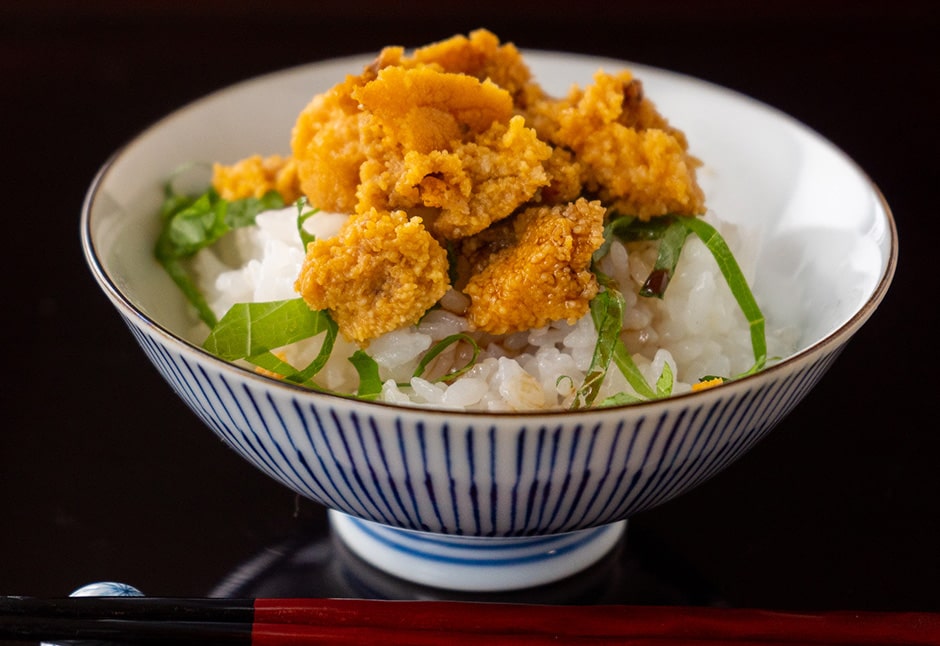 重茂の焼きうに