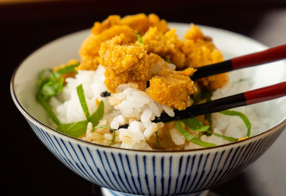 重茂の焼きうに